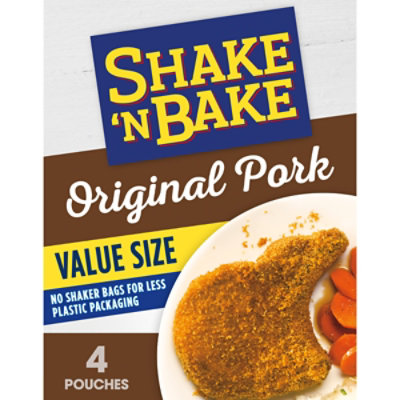 Shake 'N Bake Original Pork Seasoned Coating Mix Value Size Packets - 4-10 Oz - Image 3