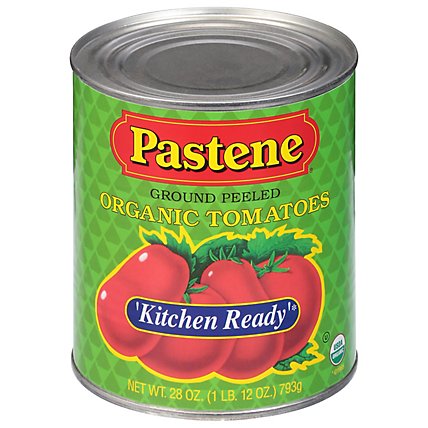Pastene Tomatoes Organic - 28 OZ - Image 3