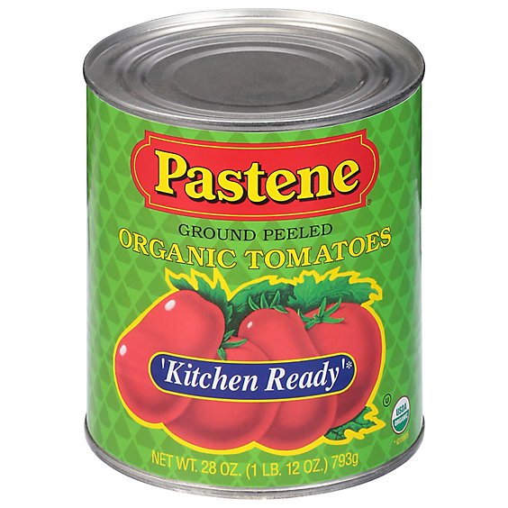 Pastene Tomatoes Organic - 28 OZ
