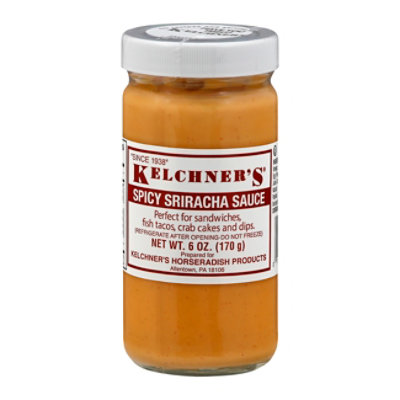 Kelchners Spicy Sriracha Sauce 6 OZ Pavilions