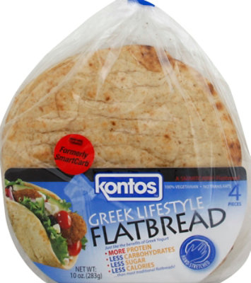 Kontos Greek Lifestyle Flatbread - 10 OZ - Image 2