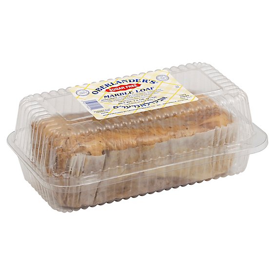 Oberlander Marble Loaf Cake Sugar Free - 7.5 OZ
