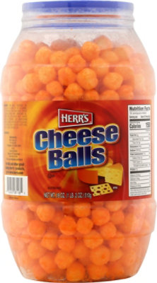 Herrs Cheese Balls - 18 OZ - Image 2