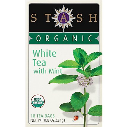 Stash Tea Tea White Mint - 18 CT - Image 2