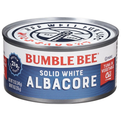 Bumble Bee Solid White Tuna In Oil - 12 OZ - Image 3