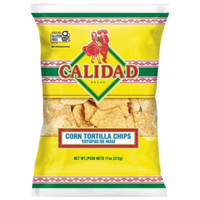 Calidad Yellow Corn Tortilla Chips - 11 Oz. - Image 3