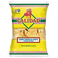 Calidad Yellow Corn Tortilla Chips - 11 Oz. - Image 1