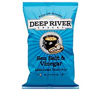 Deep River Snacks Salt & Vinegar Kettle Cooked Potato Chips - 5 Oz