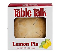 Table Talk Lemon Pie - 4 OZ