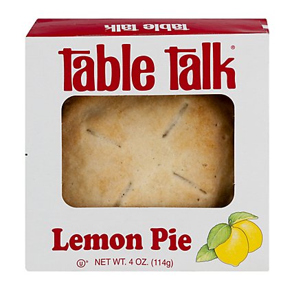 Table Talk Lemon Pie - 4 OZ - Image 1
