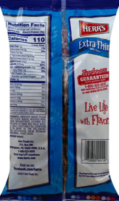 Herrs Regular Pretzels - 3.875 OZ - Image 3