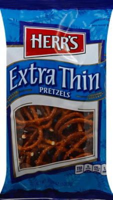 Herrs Regular Pretzels - 3.875 OZ - Image 2