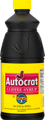 Autocrat Coffee Coffee Milk Modifier Syrup Plastic Bottle - 32 OZ - Image 2