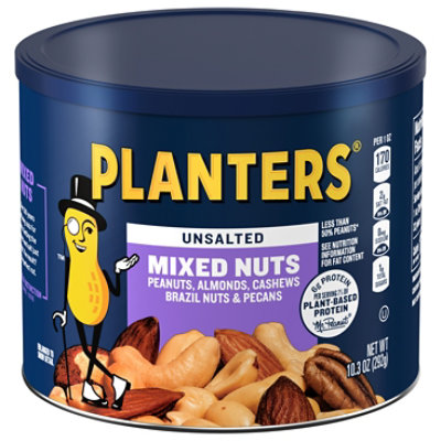 Planters Nuts Unsalted Mixed - 10.30 OZ - Image 3