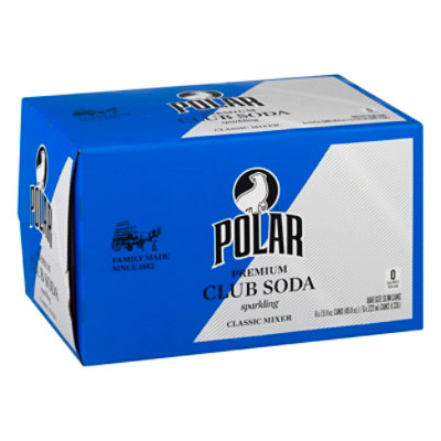 Polar Club Soda Cans - 6-7.5 FZ - Image 1