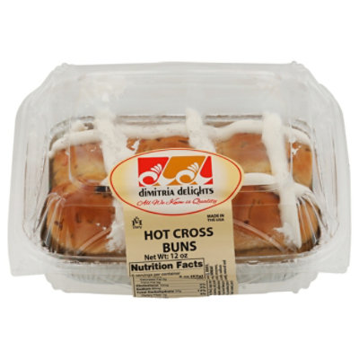 Dimitria Delights Inc Hot Cross Buns - 6 CT - Image 3