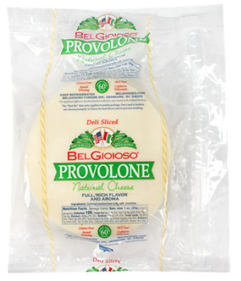 BelGioioso Pre Sliced Provolone Cheese - Image 1