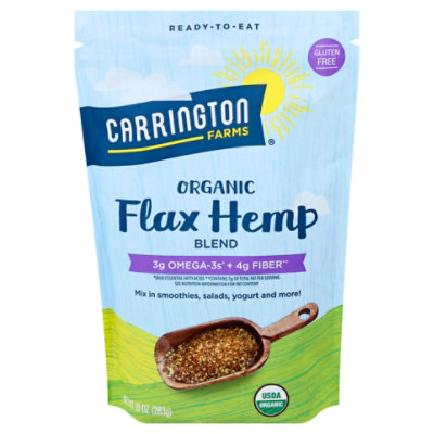 Carrington Farms Organic Flax Hemp - 10 OZ - Image 3