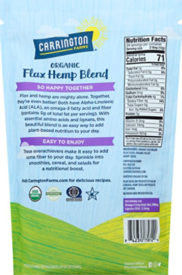 Carrington Farms Organic Flax Hemp - 10 OZ - Image 6