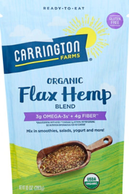 Carrington Farms Organic Flax Hemp - 10 OZ - Image 2