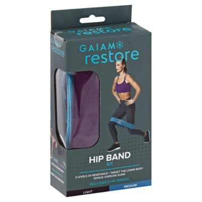 Gaiam Restore Hip Bands - EA - Image 1