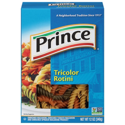 Prince Pasta Rotini Primavera Tri Color - 16 Oz - Image 2
