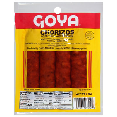 Goya Chorizo - 7 OZ - Image 1
