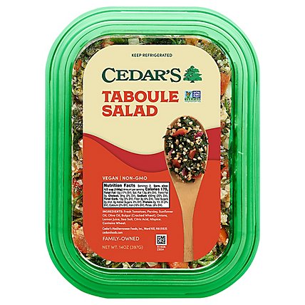Cedars Taboule Salad - 14 Oz - Image 2