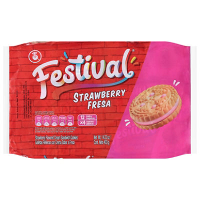 Festy Strawberry Cookie - 14.21 OZ - Image 2