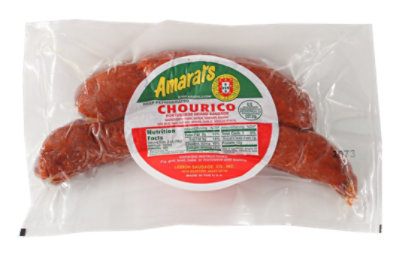 Amarals Chourico Franks - 1 LB - Image 1