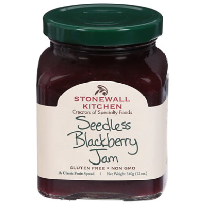 Stonewall Kitchen Seedless Blackberry Jam - 12 OZ - Image 3