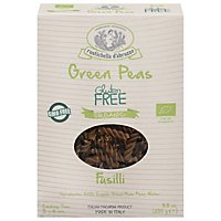 Rustichella D Abruzzo Pasta Fusilli Green Peas Gluten Free - 8.8 Oz - Image 1
