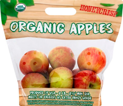 Apples Honeycrisp Pouch Organic 2lb - 2 LB - Image 4