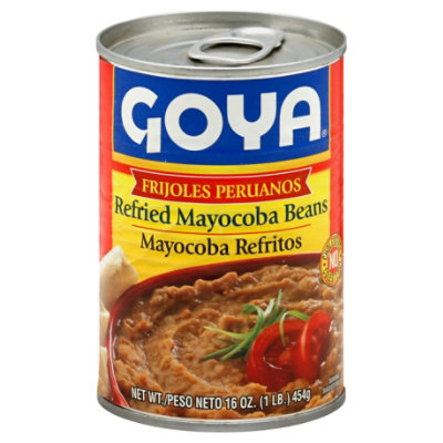 Goya Mayocoba Refried Beans - 16 OZ - Image 1