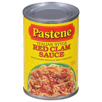Pastene Sauce Clam Red - 10.5 Oz - Image 3