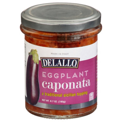 DeLallo Eggplant Caponata - 6.7 OZ - Image 3