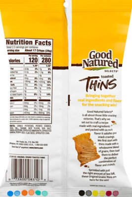 Good Natured Selects Crisps Multigrain Baked Original Grains - 2.375 Oz - Image 6