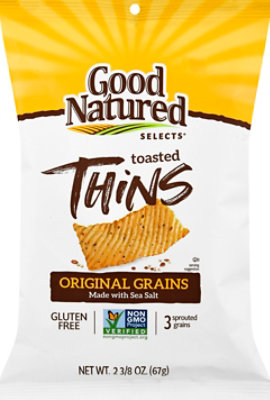 Good Natured Selects Crisps Multigrain Baked Original Grains - 2.375 Oz - Image 2