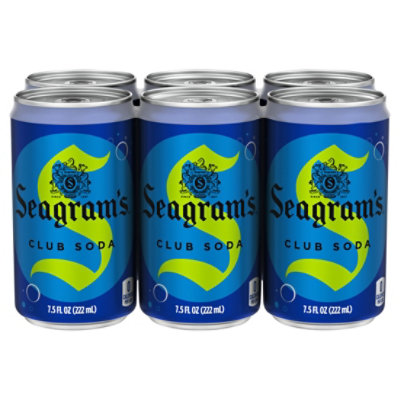 Seagrams Club Soda - 6-7.5 FZ - Image 3