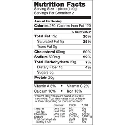 Barber Foods Stuffed Chicken Breasts Creme Brie Apple - 2 Count - Image 3