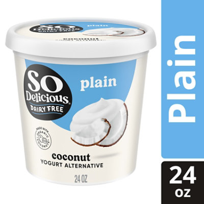 So Delicious Yogurt Sd Cult Coco Plain - 24 OZ - jewelosco