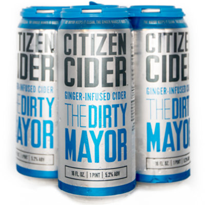 Citizen Cider Hard Mayor Dirty - 4-16.9 FZ - Image 1