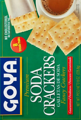 Goya Crackers Soda - 8 OZ - Image 6