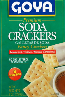 Goya Crackers Soda - 8 OZ - Image 2