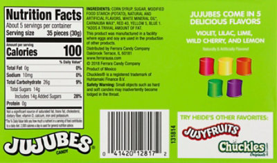 Jujubes Candy Fat Free Box - 5.5 Oz - Image 5