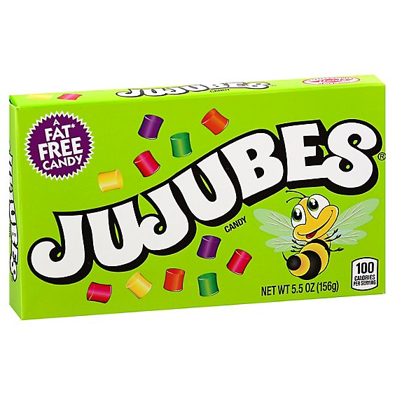 Jujubes Candy Fat Free Box - 5.5 Oz