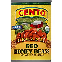 Cento Organic Low Salt Red Kidney Beans - 15.5 Oz - Image 2