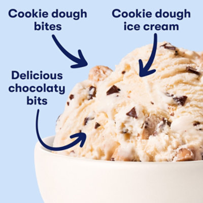 Tillamook Chocolate Chip Cookie Dough Ice Cream - 48 Oz - Image 2