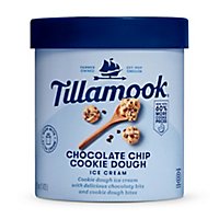 Tillamook Chocolate Chip Cookie Dough Ice Cream - 48 Oz - Image 1