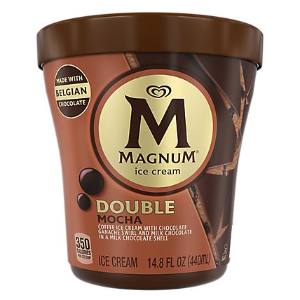 Magnum Mocha Milk Chocolate Ice Cream - 14.8 FZ - Image 1